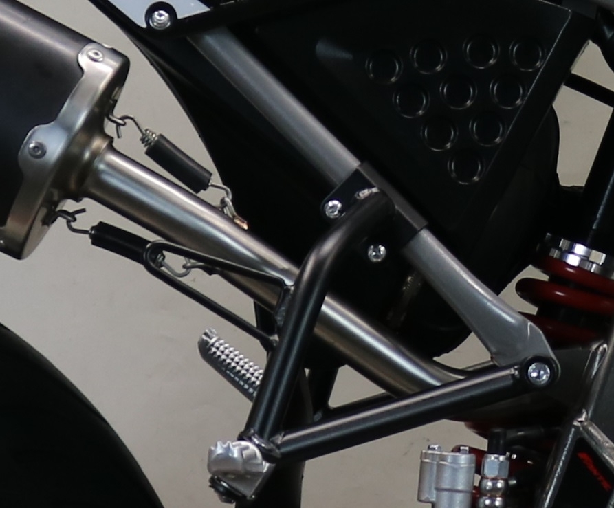 Exhaust compatible with Fantic Motor XEF 125 2021-2023, Albus Evo4, Homologated legal slip-on exhaust including removable db killer and link pipe