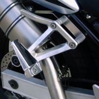 Exhaust compatible with Yamaha Fzs 600 Fazer 1998-2003, Furore Nero, Homologated legal slip-on exhaust including removable db killer and link pipe