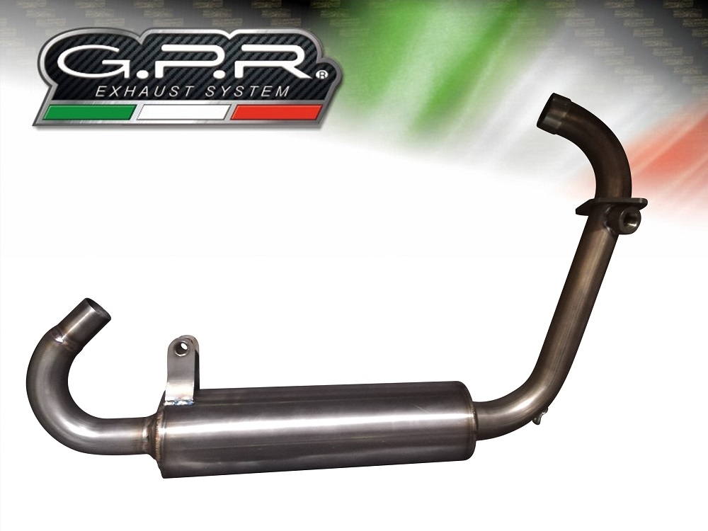 Exhaust compatible with F.B. Mondial Hps 300 2018-2019, F205, Racing full system exhaust