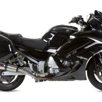 GPR exhaust compatible with Yamaha Fjr 1300 2017-2020, New Grand Prix Evo Titanium, Dual Homologated legal slip-on exhaust including removable db killers, link pipes and catalysts 