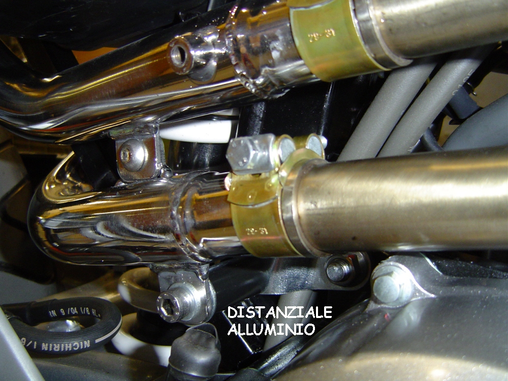 Exhaust compatible with Honda Fmx 650 2005-2008, Inox Tondo, Dual Homologated legal slip-on exhaust including removable db killers and link pipes
