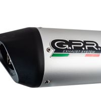 Exhaust compatible with Tuning TUNING 1980-2021, Furore alluminio, Universal racing silencer, without link pipe