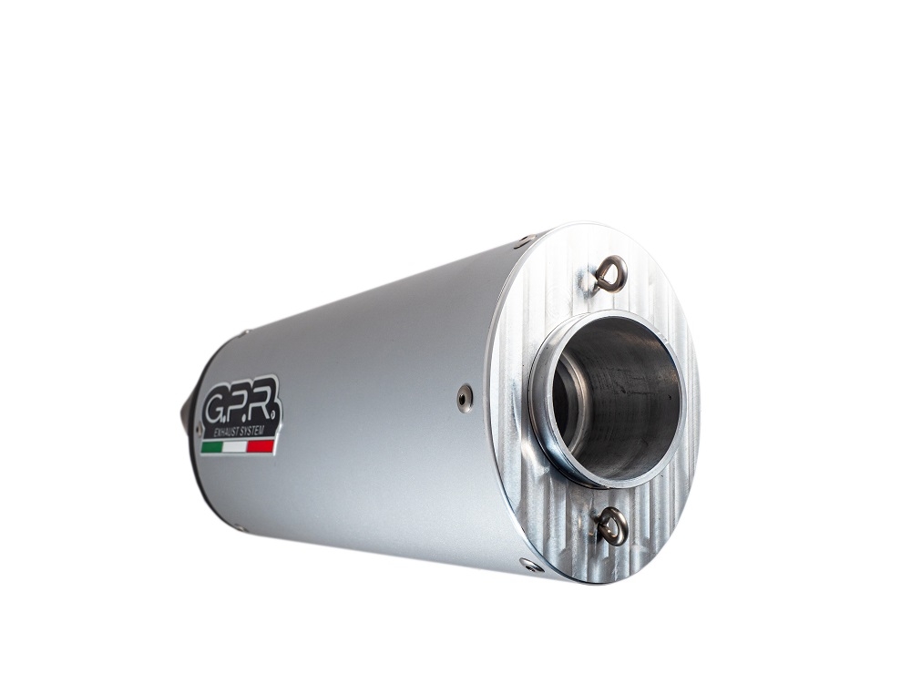 Exhaust compatible with Tuning TUNING 1980-2021, Furore alluminio, Universal racing silencer, without link pipe