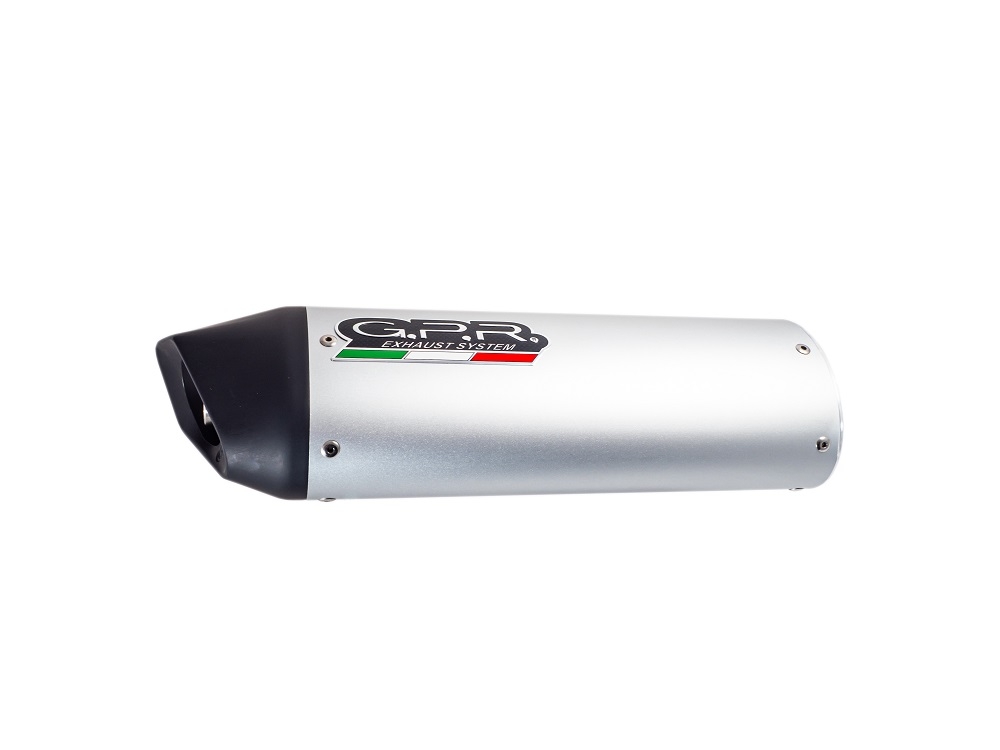 Exhaust compatible with Tuning TUNING 1980-2021, Furore alluminio, Universal racing silencer, without link pipe
