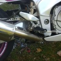   Yamaha Fzr 1000 Ex-Up 1989 Evacuare slip-on omologata, inclusiv db killer detașabil și cot de legătură,Trioval