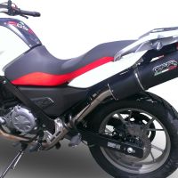 Esapament GPR compatibil cu Bmw G 650 Gs -Sertao 2010 Evacuare slip-on omologata, inclusiv db killer detașabil și cot de legătură,Furore Poppy