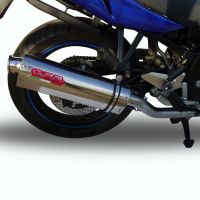 Esapament GPR compatibil cu Suzuki Gs 500 E - F  1989 Evacuare slip-on omologata, inclusiv db killer detașabil și cot de legătură,Trioval