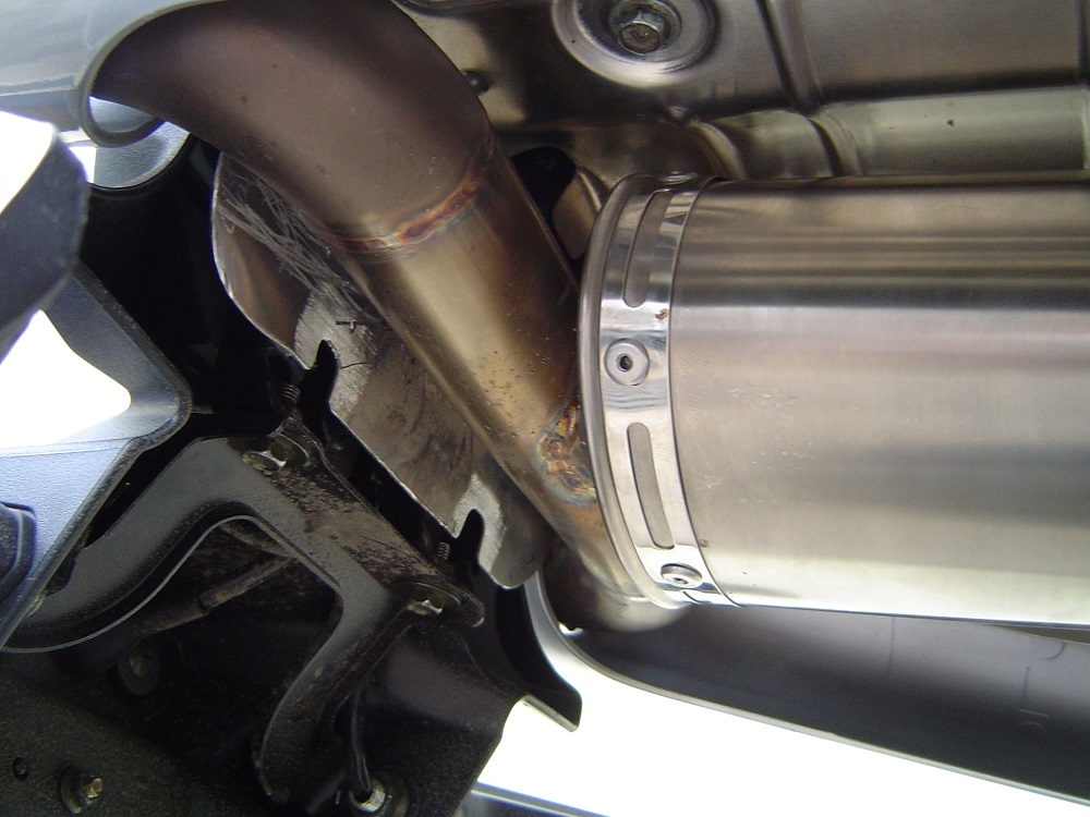 Esapament GPR compatibil cu Suzuki Gsr 600 2006 Evacuare slip-on omologata, inclusiv db killer detașabil și cot de legătură,Titanium Oval 