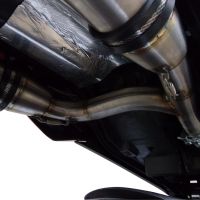 Esapament GPR compatibil cu Suzuki Gsr 600 2006 Evacuare cu dublă omologare legală, inclusiv db killers și coturi de legătură detașabile,Deeptone Inox