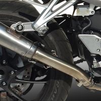 Esapament GPR compatibil cu Honda Crossrunner 800 Vfr 800 X 2017 Evacuare slip-on omologata, inclusiv db killer detașabil și cot de legătură,Powercone Evo
