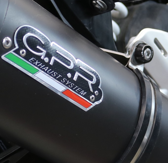 Exhaust compatible with Husqvarna Vitpilen 401 2020-2020, Albus Evo4, Homologated legal slip-on exhaust including removable db killer and link pipe