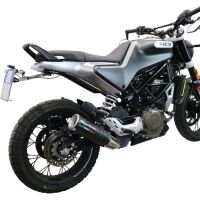 Esapament GPR compatibil cu Husqvarna Vitpilen 401 2020 Evacuare slip-on omologata, inclusiv db killer detașabil și cot de legătură,M3 Black Titanium