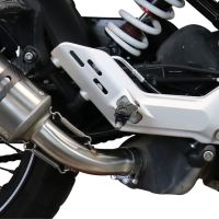 Esapament GPR compatibil cu Husqvarna Vitpilen 401 2020 Evacuare slip-on omologata, inclusiv db killer detașabil și cot de legătură,M3 Black Titanium