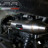 Exhaust compatible with Kawasaki KVF 750 2005-2011, Deeptone Atv, Homologated legal full system exhaust, including removable db killer