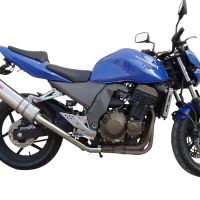 Esapament GPR compatibil cu Kawasaki Z 750 - S  2004 Evacuare slip-on omologata, inclusiv db killer detașabil și cot de legătură,Trioval
