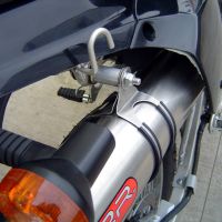 Esapament GPR compatibil cu Kawasaki Klx 650 1993 Evacuare slip-on omologata, inclusiv db killer detașabil și cot de legătură,Trioval