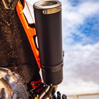 Esapament GPR compatibil cu Husqvarna Norden 901 2022 Evacuare slip-on omologata, inclusiv db killer detașabil și cot de legătură,M3 Black Titanium