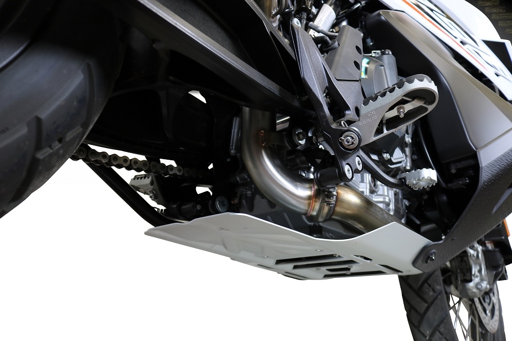 Exhaust compatible with Ktm Adventure 890 2020-2024, Decatalizzatore, Decat pipe
