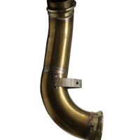 Exhaust compatible with Ktm Duke 790 2021-2024, Decatalizzatore, Decat pipe