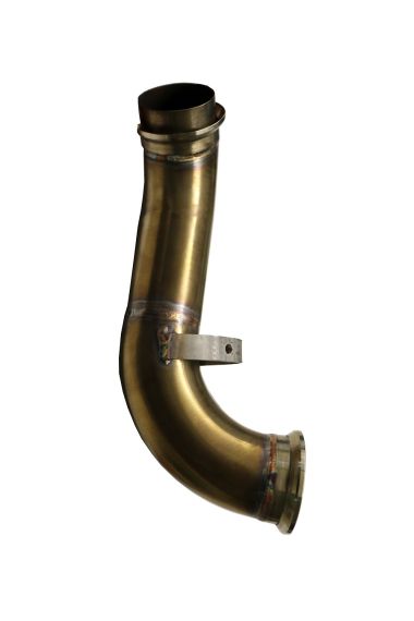 Exhaust compatible with Ktm Duke 890 2021-2024, Decatalizzatore, Decat pipe