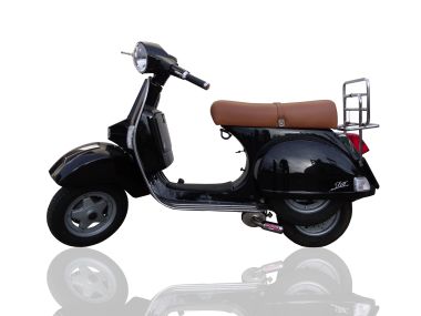 Exhaust compatible with Lml Star 125 4 Tempi - 4 Strokes Genuine Stella 2010-2013, Alluminio, Homologated legal full system exhaust, including removable db killer