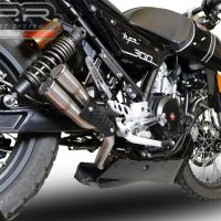 Exhaust compatible with F.B. Mondial Hps 300 2018-2019, F205, Racing full system exhaust