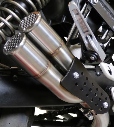Exhaust compatible with F.B. Mondial Hps 300 2018-2019, F205, Racing full system exhaust