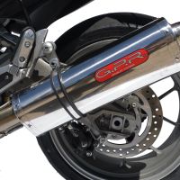 Esapament GPR compatibil cu Aprilia Mana 850 Gt 2007 Sistem de evacuare omologat complet, inclusiv db killer detașabil,Trioval