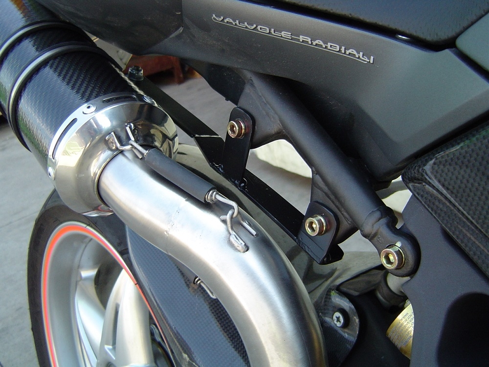 Esapament GPR compatibil cu Mv Agusta Brutale 750 S 2000 Evacuare slip-on omologata, inclusiv db killer detașabil și cot de legătură,Furore Nero