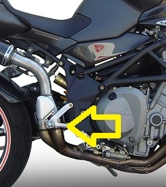 Esapament GPR compatibil cu Mv Agusta Brutale 750 S 2000 Evacuare slip-on omologata, inclusiv db killer detașabil și cot de legătură,Furore Nero