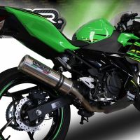 Esapament GPR compatibil cu Kawasaki Z 400 2018  Sistem complet de evacuare Racing,M3 Inox 