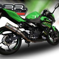 Esapament GPR compatibil cu Kawasaki Z 400 2018  Sistem complet de evacuare Racing,M3 Inox 