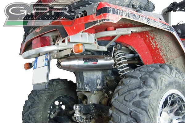 Esapament GPR compatibil cu Can Am Can Am 400 2005 Sistem complet de evacuare legal omologat, inclusiv db killer detașabil,Deeptone Atv