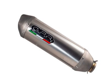 Esapament GPR compatibil cu Gas Gas MC 450F Factory EDITION 2023 Sistem complet de evacuare de curse, inclusiv db killer/parascântei detașabil,Pentacross Inox