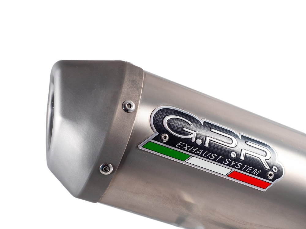 Esapament GPR compatibil cu Gas Gas MC 350F 2021 Sistem complet de evacuare de curse, inclusiv db killer/parascântei detașabil,Pentacross FULL Titanium