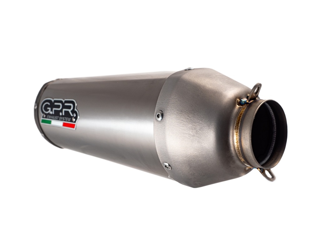 Exhaust compatible with Husqvarna FE 501W 2024-2025, Pentacross FULL Titanium, Racing full system exhaust, including removable db killer/spark arrestor