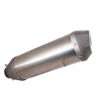 Exhaust compatible with Husqvarna FE 501W 2024-2025, Pentacross FULL Titanium, Racing full system exhaust, including removable db killer/spark arrestor