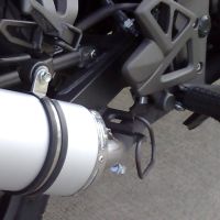 Esapament GPR compatibil cu Kymco Quannon 125 2007 Evacuare slip-on omologata, inclusiv db killer detașabil și cot de legătură,Trioval