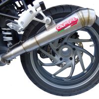 Esapament GPR compatibil cu Bmw R 1200 R 2011 Evacuare slip-on omologata, inclusiv db killer detașabil și cot de legătură,Powercone Evo