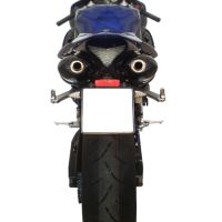 Exhaust compatible with Yamaha Yzf 1000 R1 2009-2014, Furore Nero, Dual Homologated legal slip-on exhaust including removable db killers and link pipes