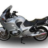 Esapament GPR compatibil cu Bmw R 1150 Rt 2000 Evacuare slip-on omologata, inclusiv db killer detașabil, cot de legătură și catalizator,Trioval