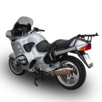 Esapament GPR compatibil cu Bmw R 1150 Rt 2000 Evacuare slip-on omologata, inclusiv db killer detașabil, cot de legătură și catalizator,Trioval
