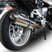 Esapament GPR compatibil cu Bmw R 1200 Rt Lc  2014 Evacuare slip-on omologata, inclusiv db killer detașabil și cot de legătură,Trioval