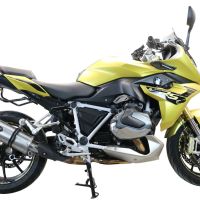 Esapament GPR compatibil cu Bmw R 1250 R -Rs 2019 Evacuare slip-on omologata, inclusiv db killer detașabil și cot de legătură,Dual Inox