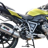 Esapament GPR compatibil cu Bmw R 1250 R -Rs 2019 Evacuare slip-on omologata, inclusiv db killer detașabil și cot de legătură,Dual Inox