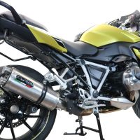 Esapament GPR compatibil cu Bmw R 1250 R -Rs 2019 Evacuare slip-on omologata, inclusiv db killer detașabil și cot de legătură,Dual Inox