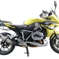 Esapament GPR compatibil cu Bmw R 1250 R -Rs 2021 Evacuare slip-on omologata, inclusiv db killer detașabil și cot de legătură,M3 Inox 