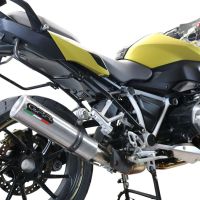 Esapament GPR compatibil cu Bmw R 1250 R -Rs 2021 Evacuare slip-on omologata, inclusiv db killer detașabil și cot de legătură,M3 Titanium Natural