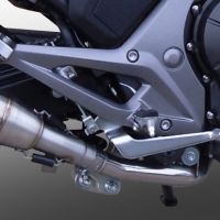 Esapament GPR compatibil cu Honda Nc 750 X - S Dct  2017 Evacuare slip-on omologata, inclusiv db killer detașabil și cot de legătură,Powercone Evo