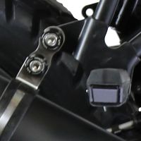 Esapament GPR compatibil cu Royal Enfield Himalayan 410 2021 Evacuare slip-on omologata, inclusiv db killer detașabil, cot de legătură și catalizator,Albus Evo4